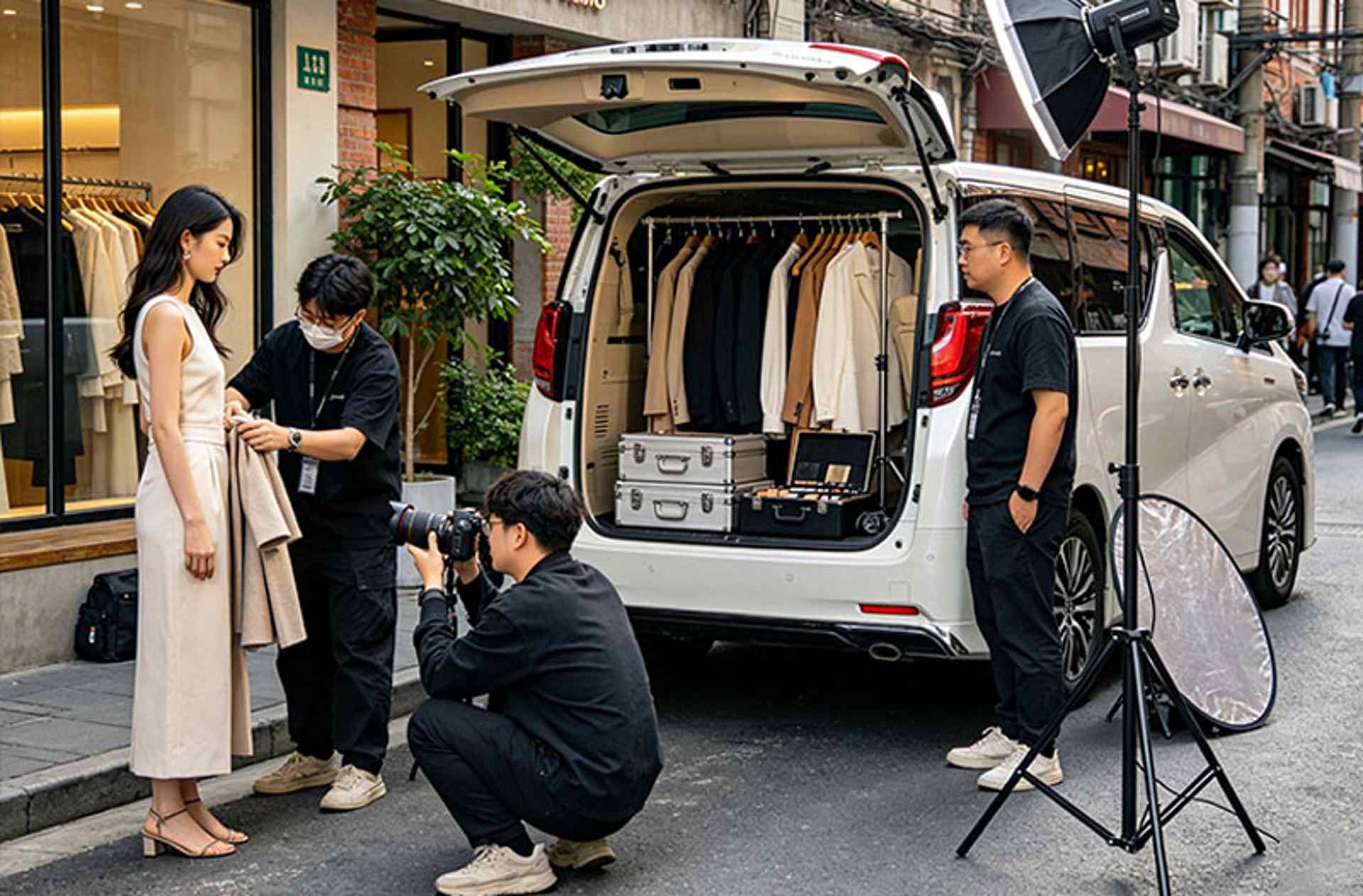 淘宝服装拍摄用车